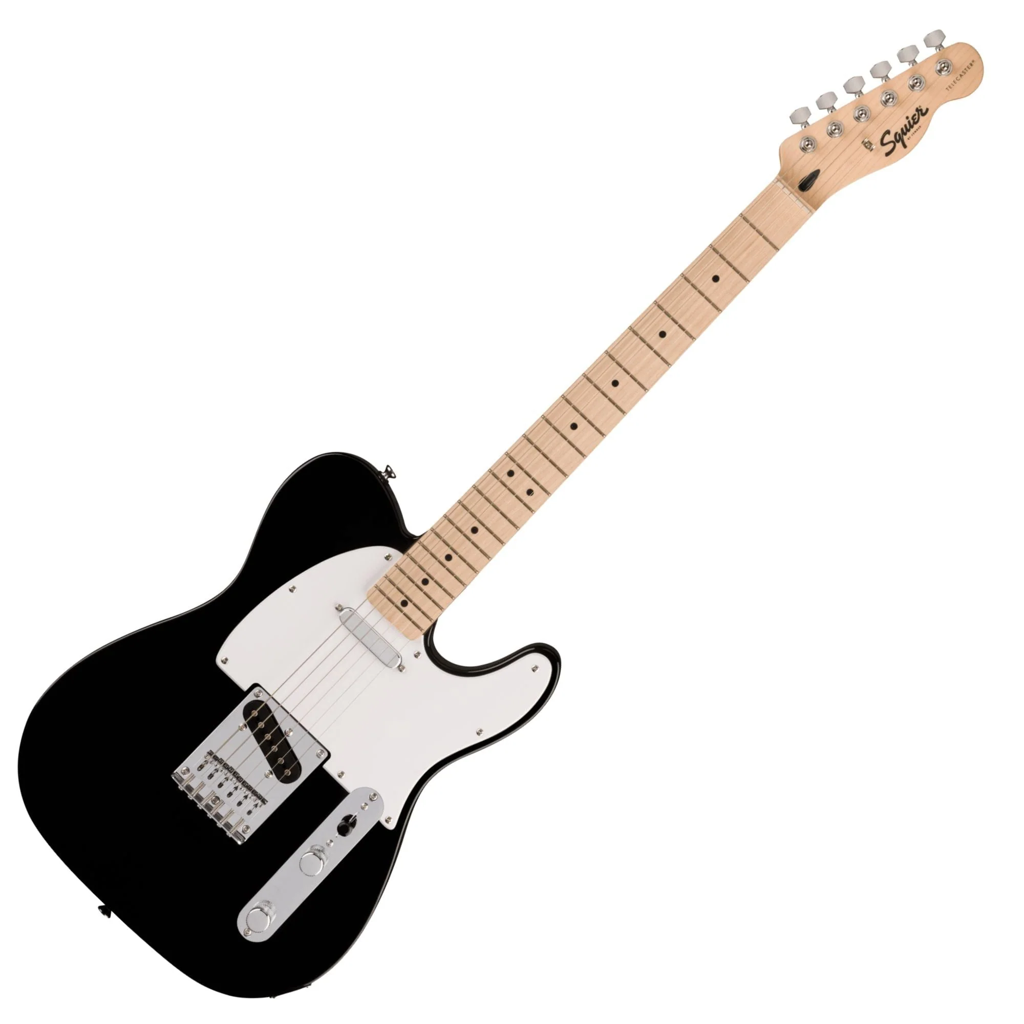 Squier Sonic Telecaster Maple Black Guitar - Image 2