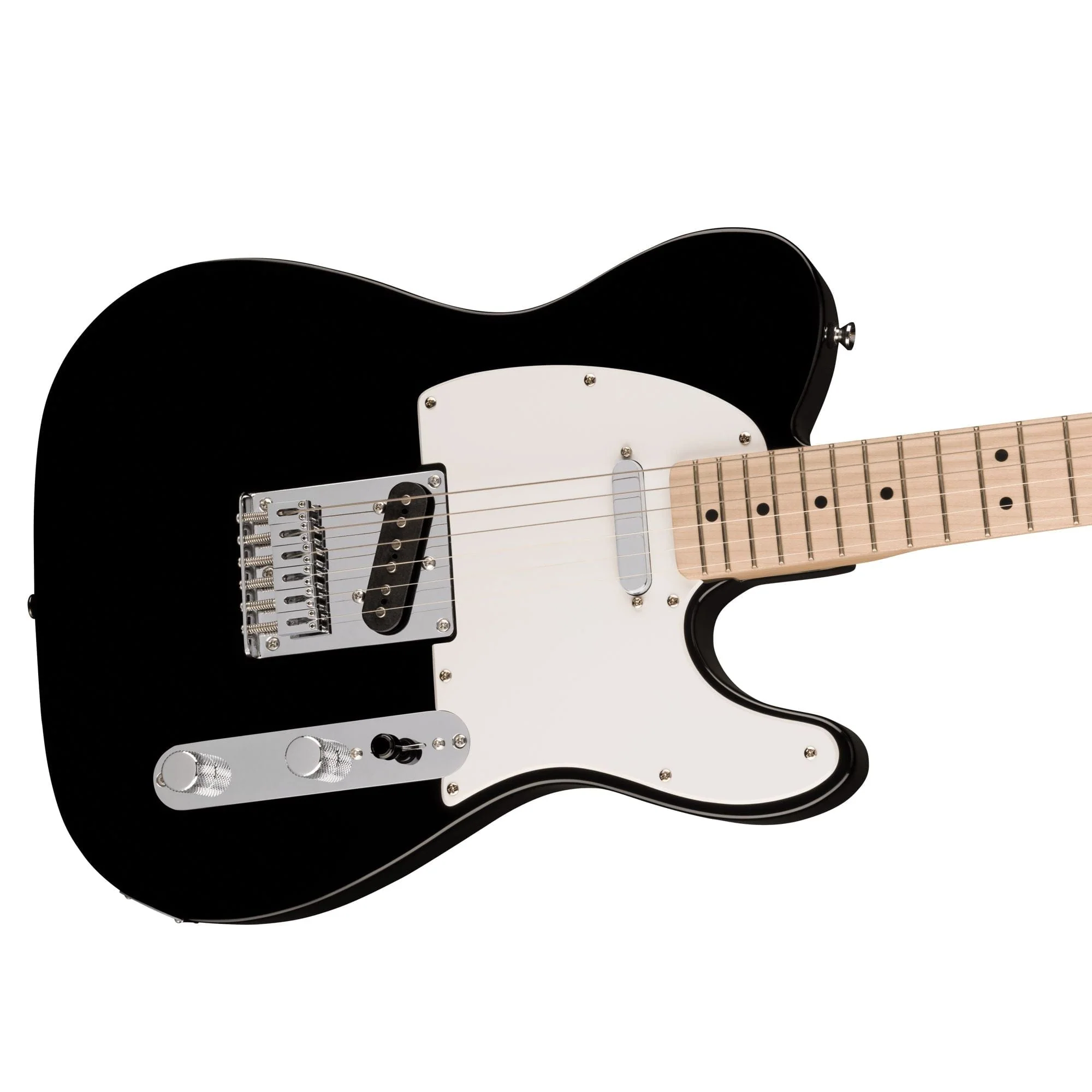 Squier Sonic Telecaster Maple Black Guitar - Image 4