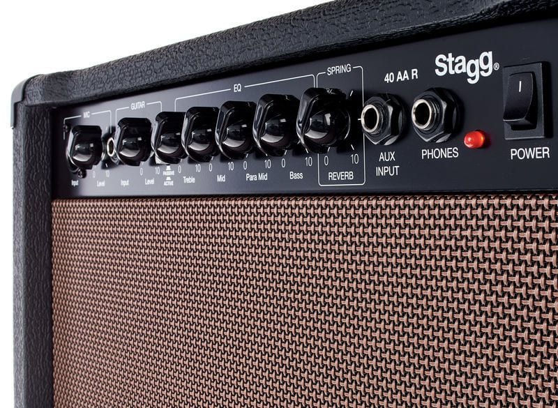 Stagg Music 40AAR Acoustic Guitar Amplifier - Image 5