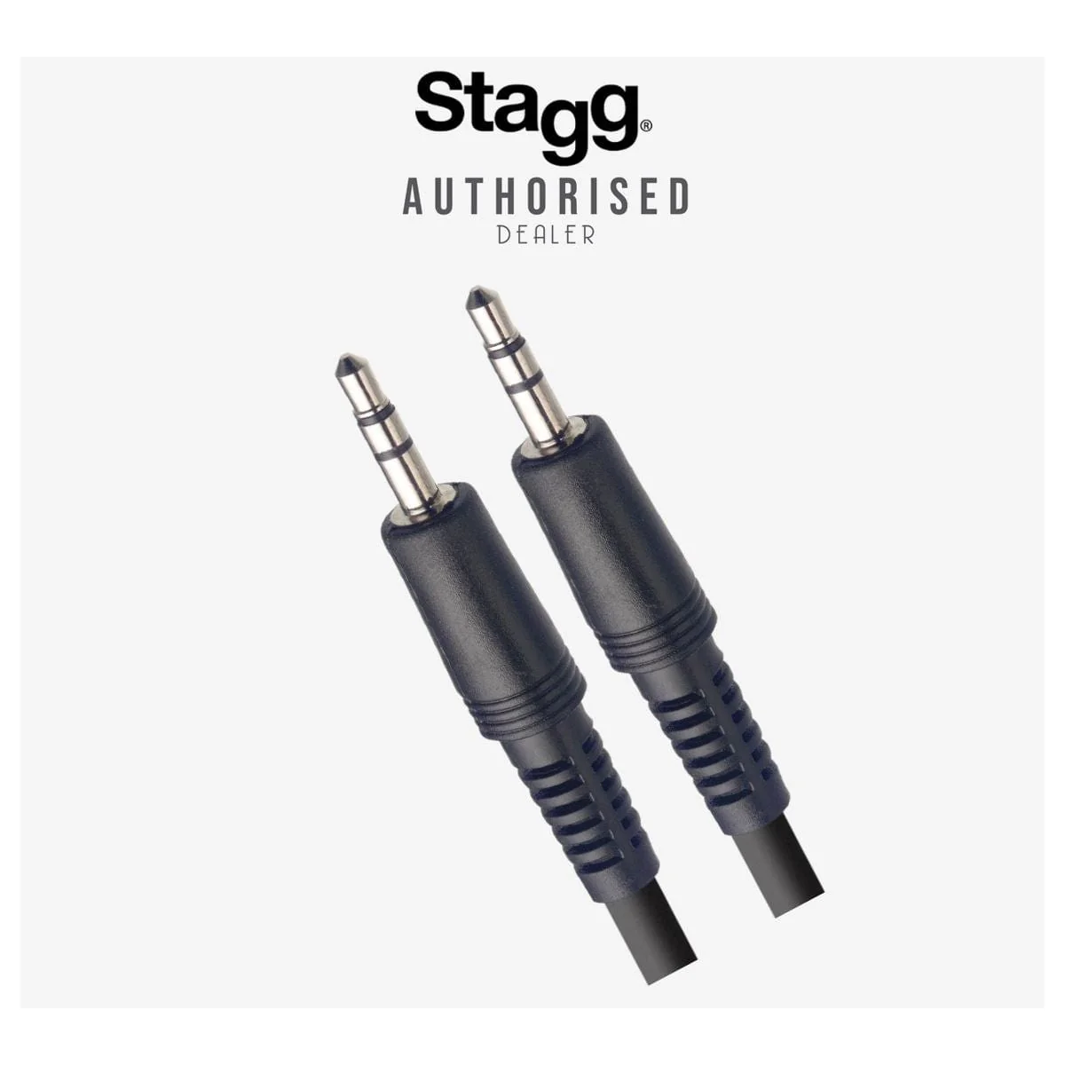 Stagg Music SAC2MPSMPSB 3.5 to 3.5 2M Stereo Jack To Jack Cable - Image 2