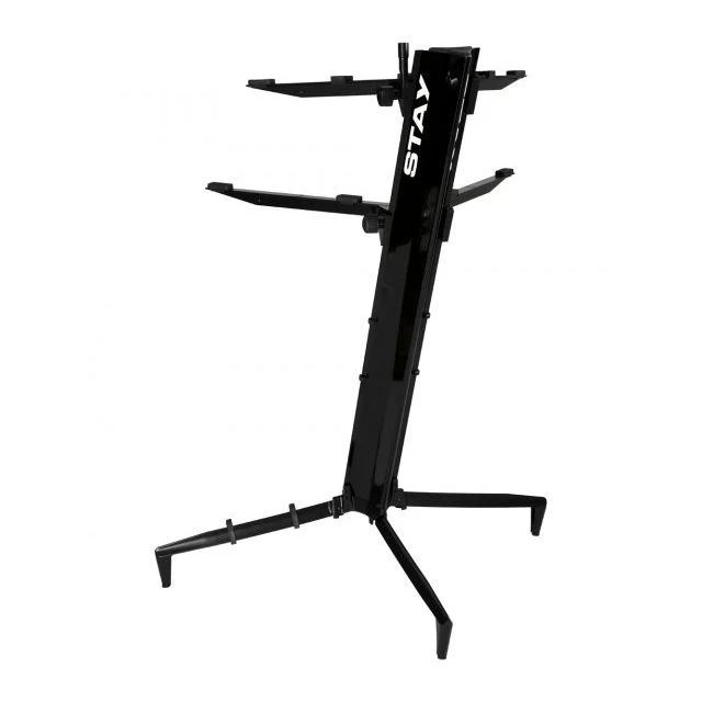 STAY Keyboard Stand TOWER 1300/02 Two Tier With Carry Bag; Black - Image 2