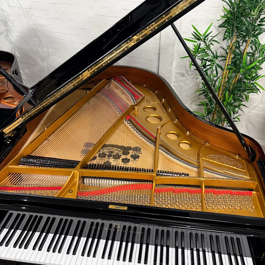 Steinway Model O Grand Piano in Polished Ebony; Serial No: 129017 | Reconditioned - Image 3