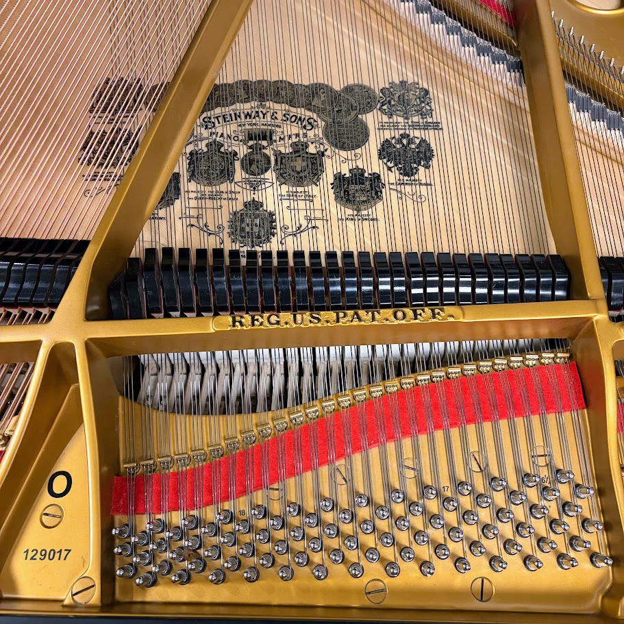 Steinway Model O Grand Piano in Polished Ebony; Serial No: 129017 | Reconditioned - Image 7