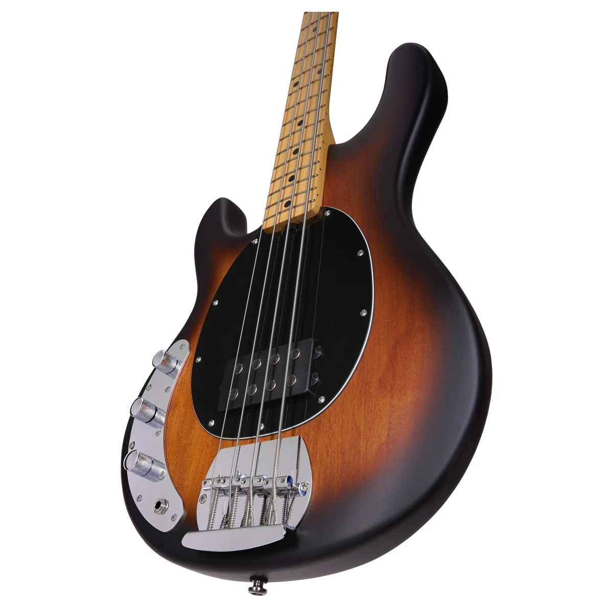 Sterling By Music Man Stingray RAY4 Left Hand Vintage Sunburst Satin Bass - Image 5