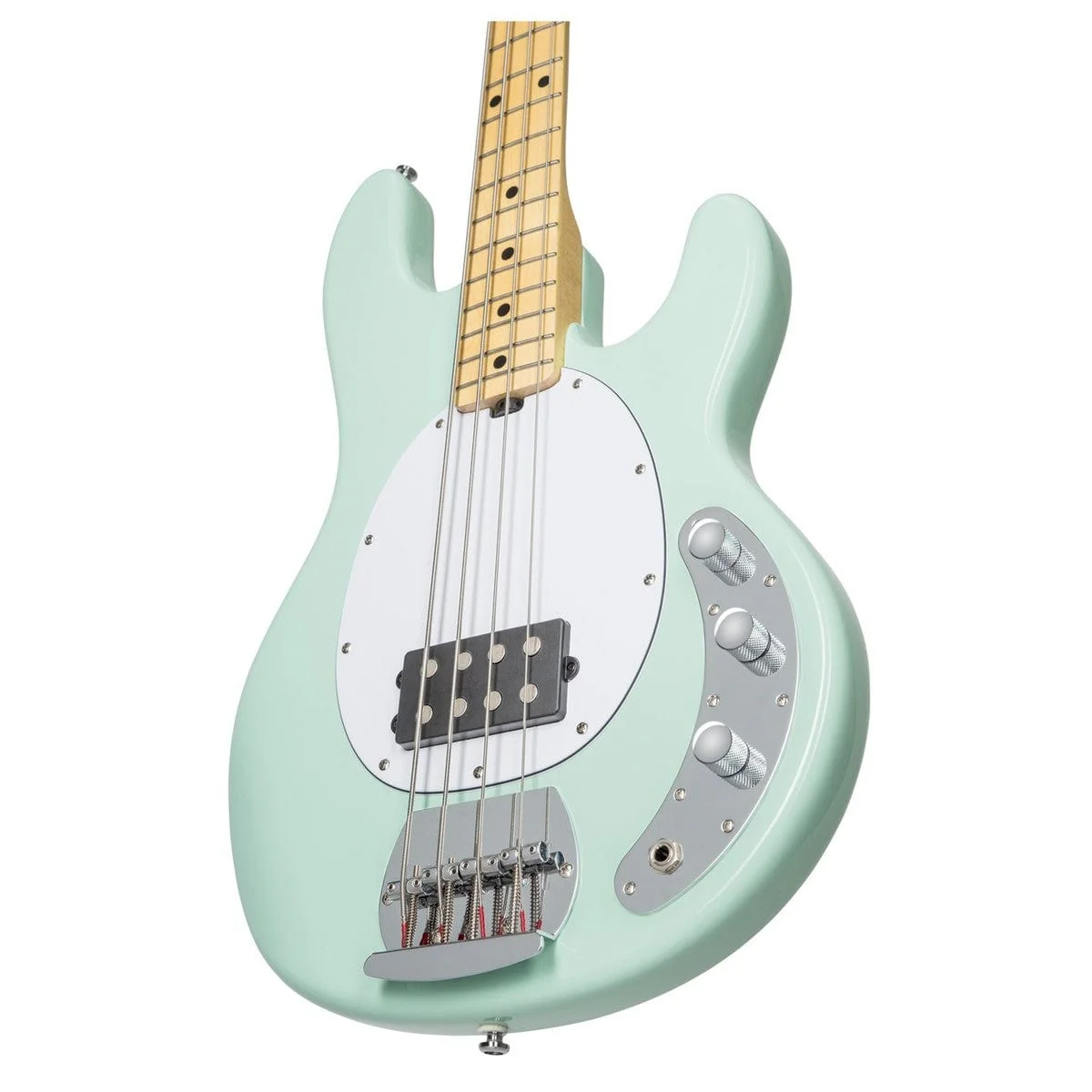 Sterling By Music Man Stingray RAY4 Mint Green Bass - Image 4