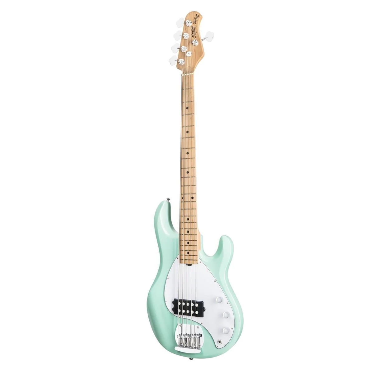 Sterling By Music Man Stingray RAY5 Mint Green 5 String Bass - Image 3
