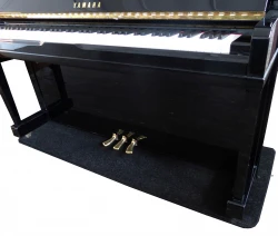 Upright Piano Protection Carpet SMALL; Black 151cm x 34cm