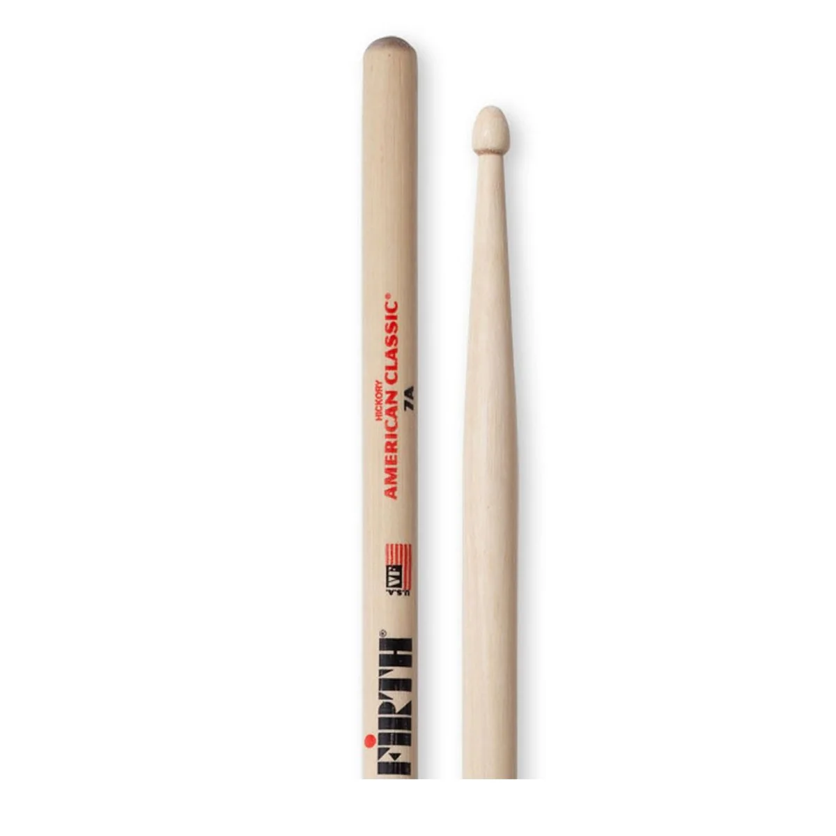 Vic Firth American Classic 7A Wood Tip Drumsticks (Pair) - Image 2