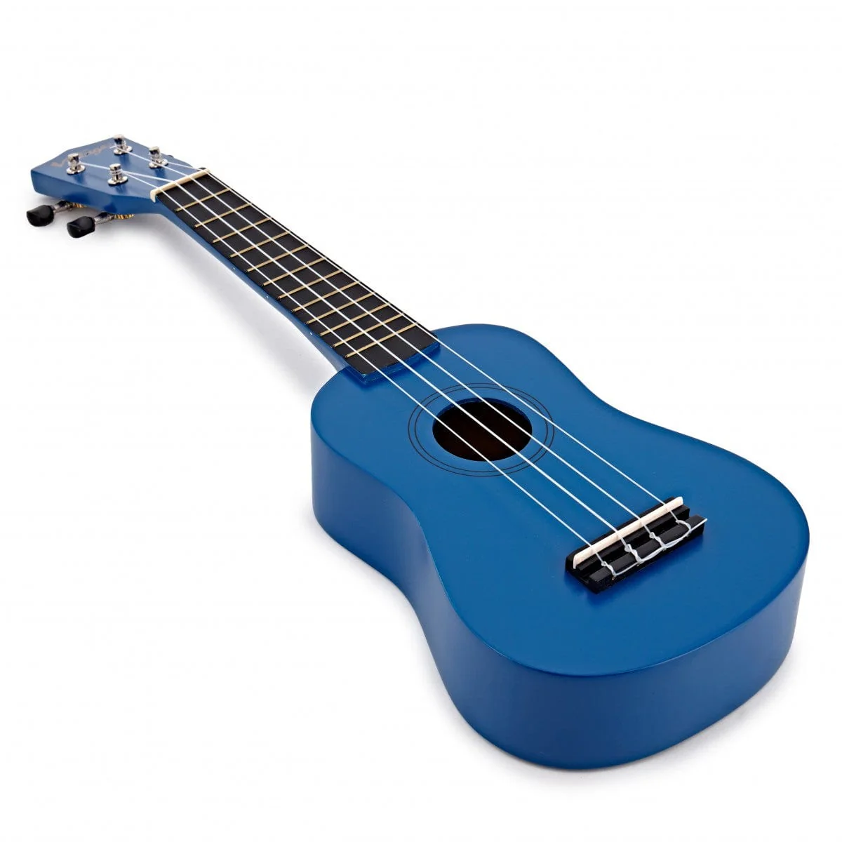 Vintage VUK15BL Satin Blue Ukulele - Image 4