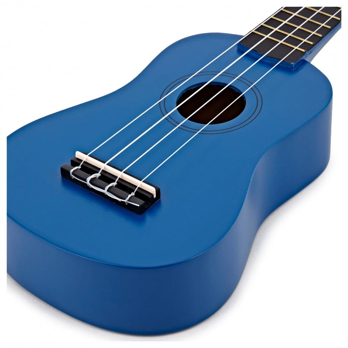 Vintage VUK15BL Satin Blue Ukulele - Image 5