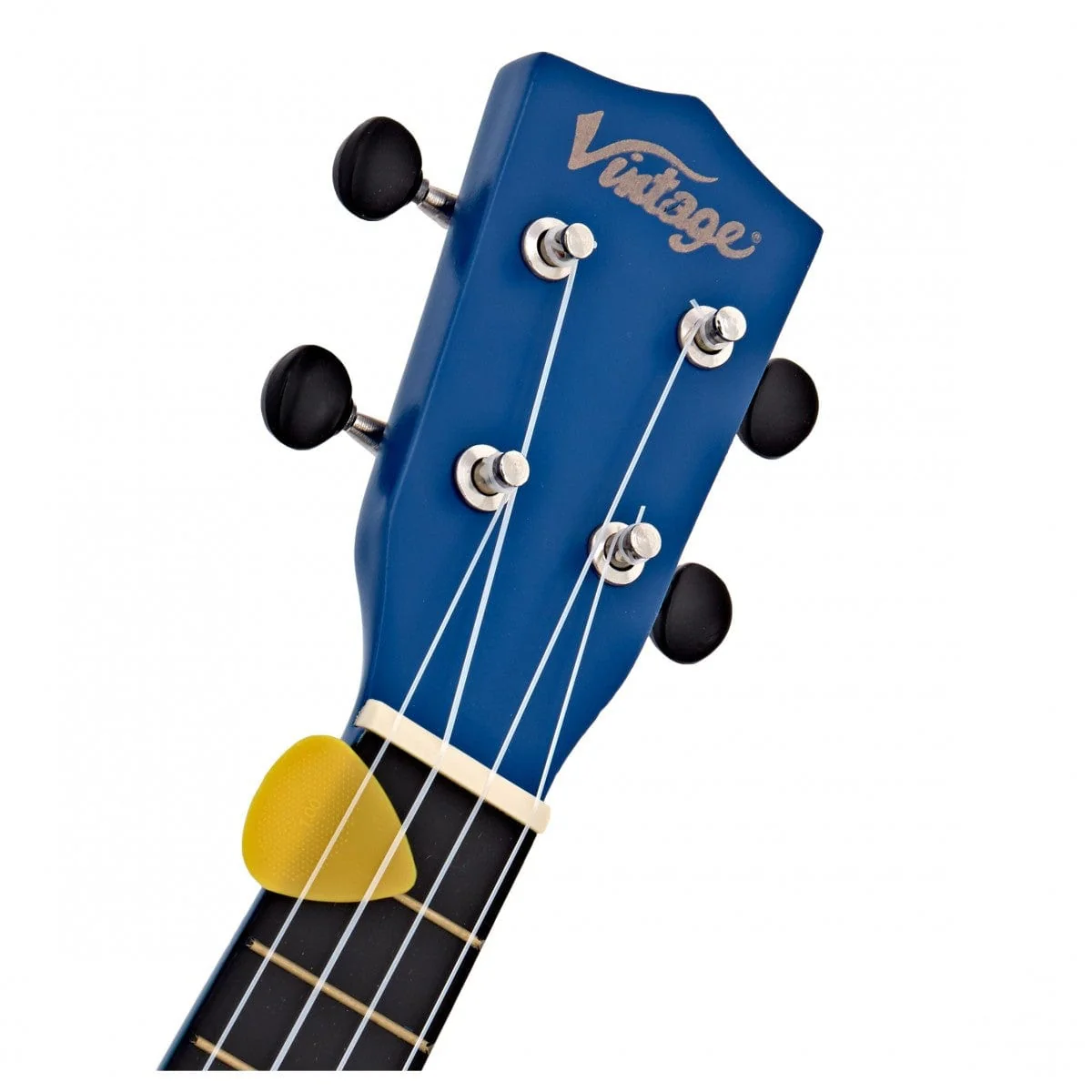 Vintage VUK15BL Satin Blue Ukulele - Image 6