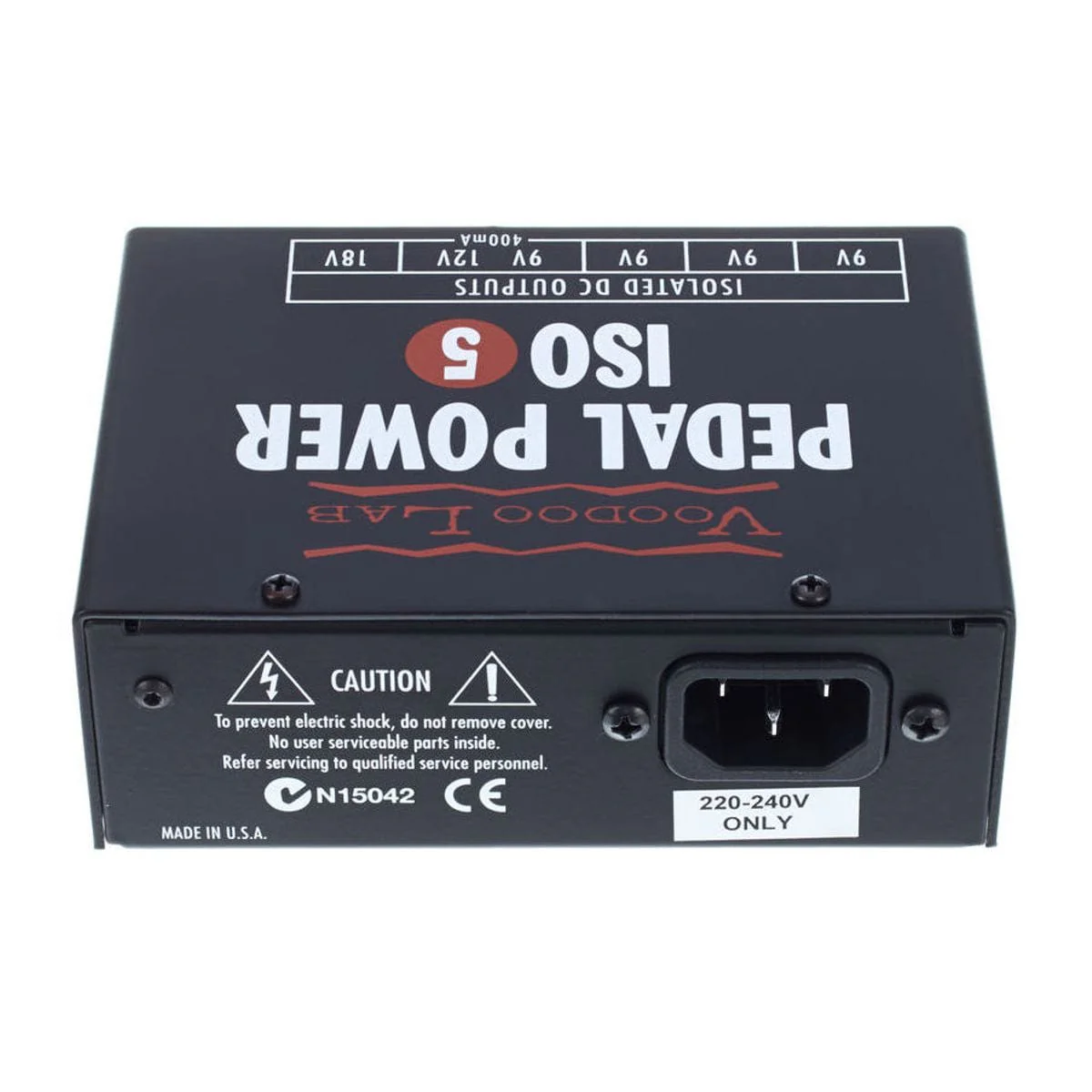 Voodoo Lab Pedal Power ISO 5 Guitar Power Supply - Image 5