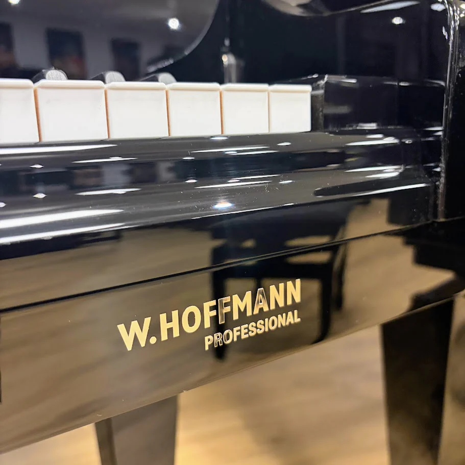 W Hoffmann Professional P162 Grand Piano; Polished Ebony: Serial No: 173521 | Second Hand - Image 6