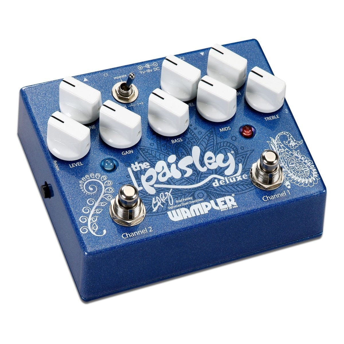 Wampler Paisley Drive Deluxe Overdrive Pedal - Image 3