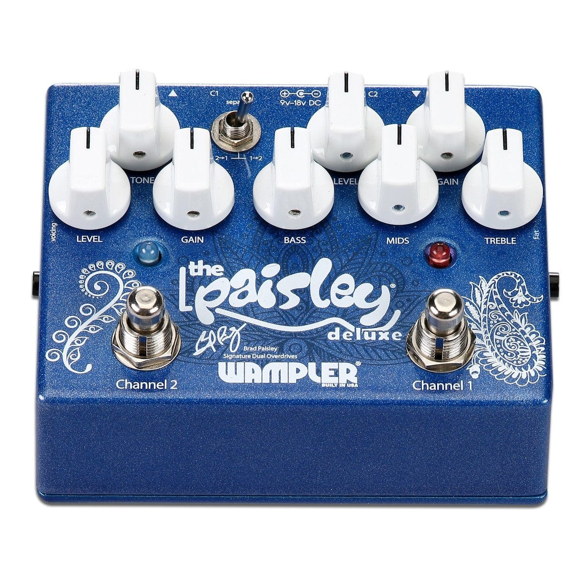 Wampler Paisley Drive Deluxe Overdrive Pedal - Image 4