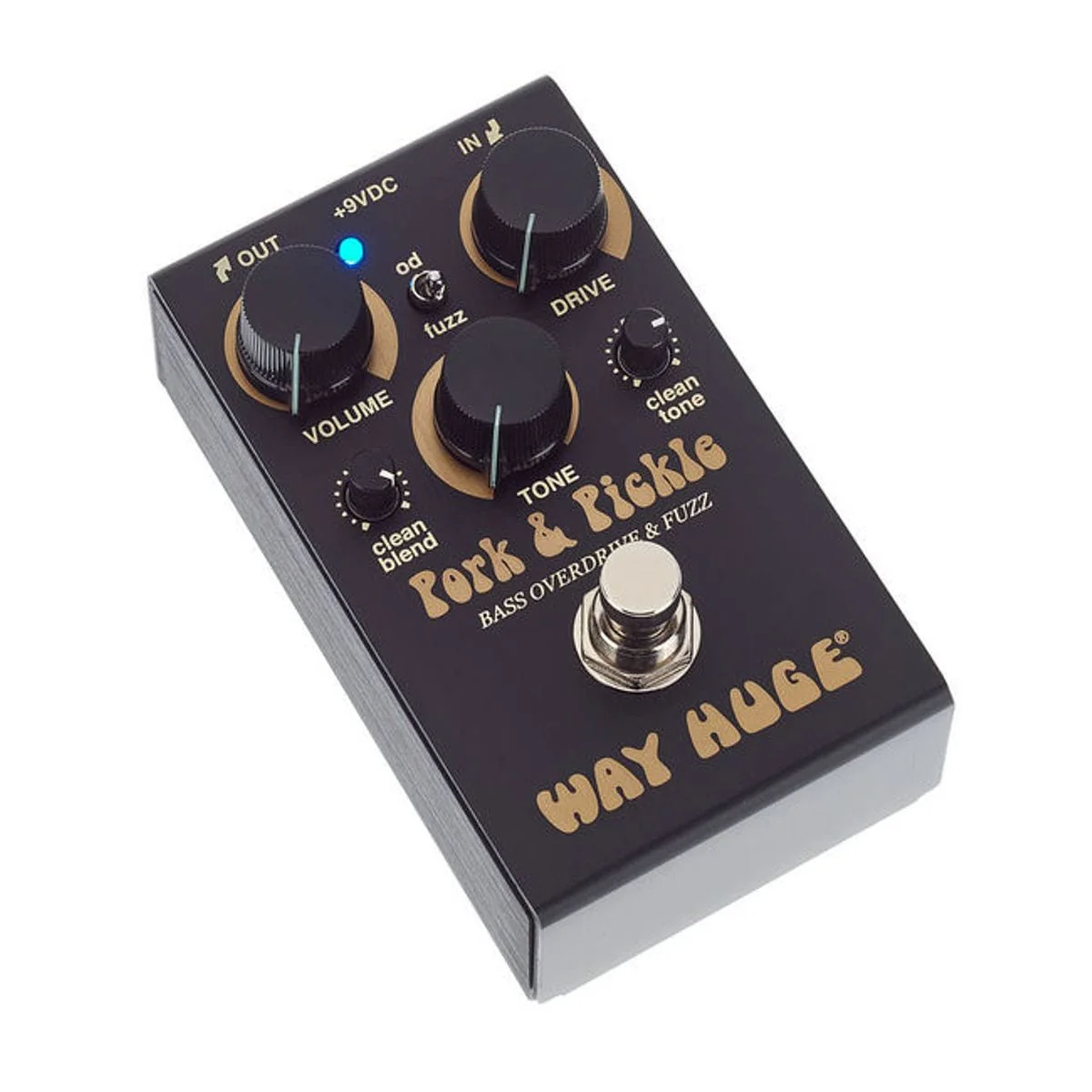 Way Huge Smalls Pork and Pickle Overdrive & Fuzz Guitar Effects Pedal - Image 2