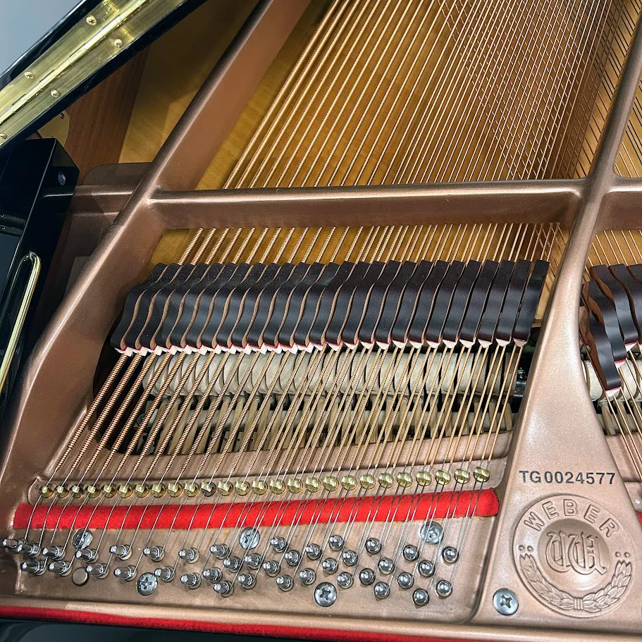Weber W150 Grand Piano in Polished Ebony: Serial No: TG0024577 | Second Hand - Image 4