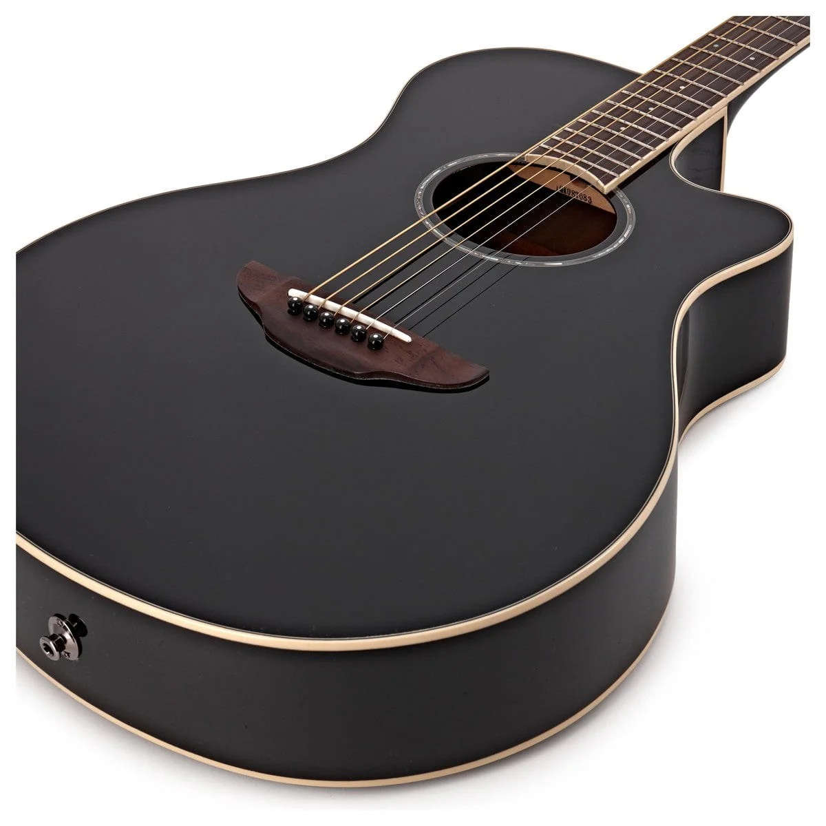 Yamaha APX600BL Electro Acoustic Guitar Black - Image 5