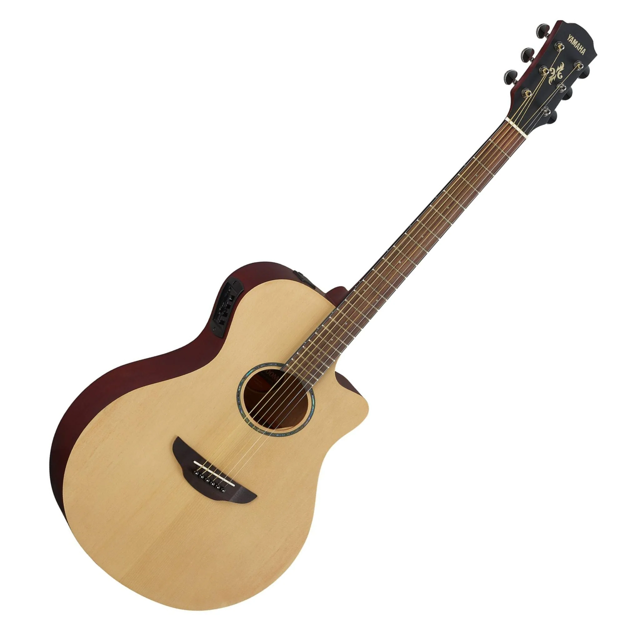 Yamaha APX600M Electro Acoustic Matte Finish Guitar Natural Stain - Image 2
