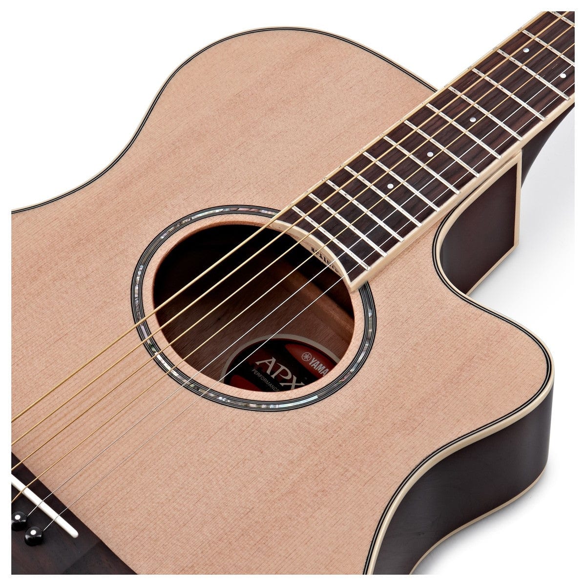 Yamaha APX600N Electro Acoustic Guitar Natural - Image 6
