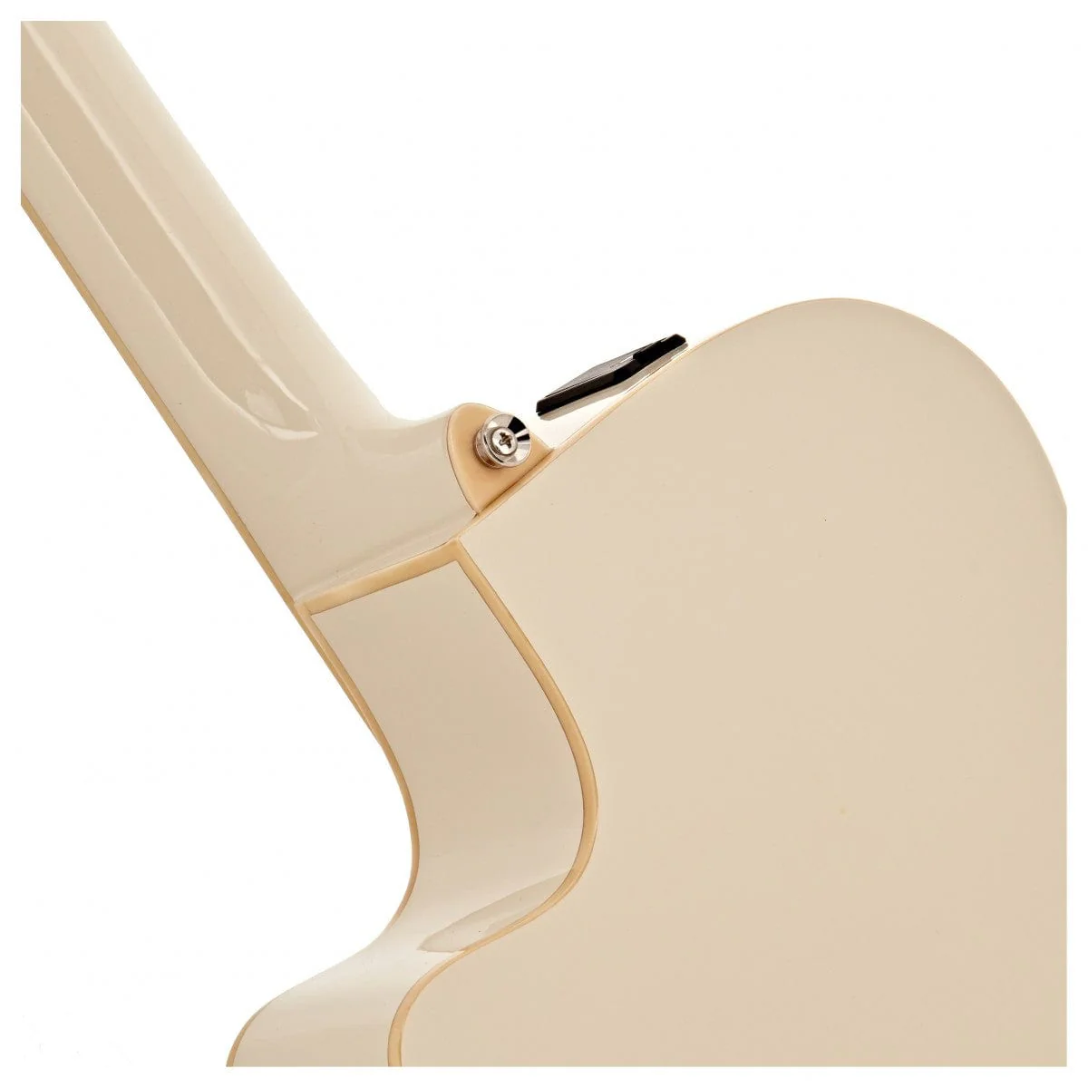 Yamaha APX600VW Electro Acoustic Guitar Vintage White - Image 7
