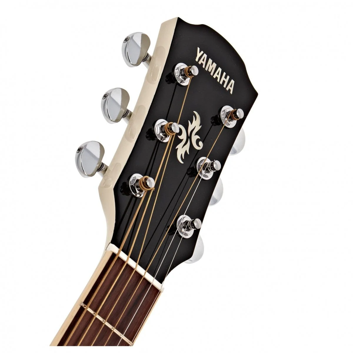 Yamaha APX600VW Electro Acoustic Guitar Vintage White - Image 8