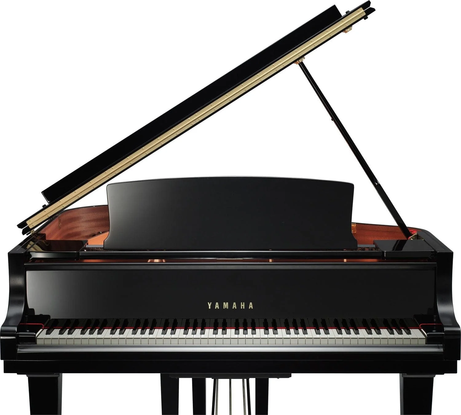 Yamaha C2X Grand Piano; Polished Ebony - Image 17
