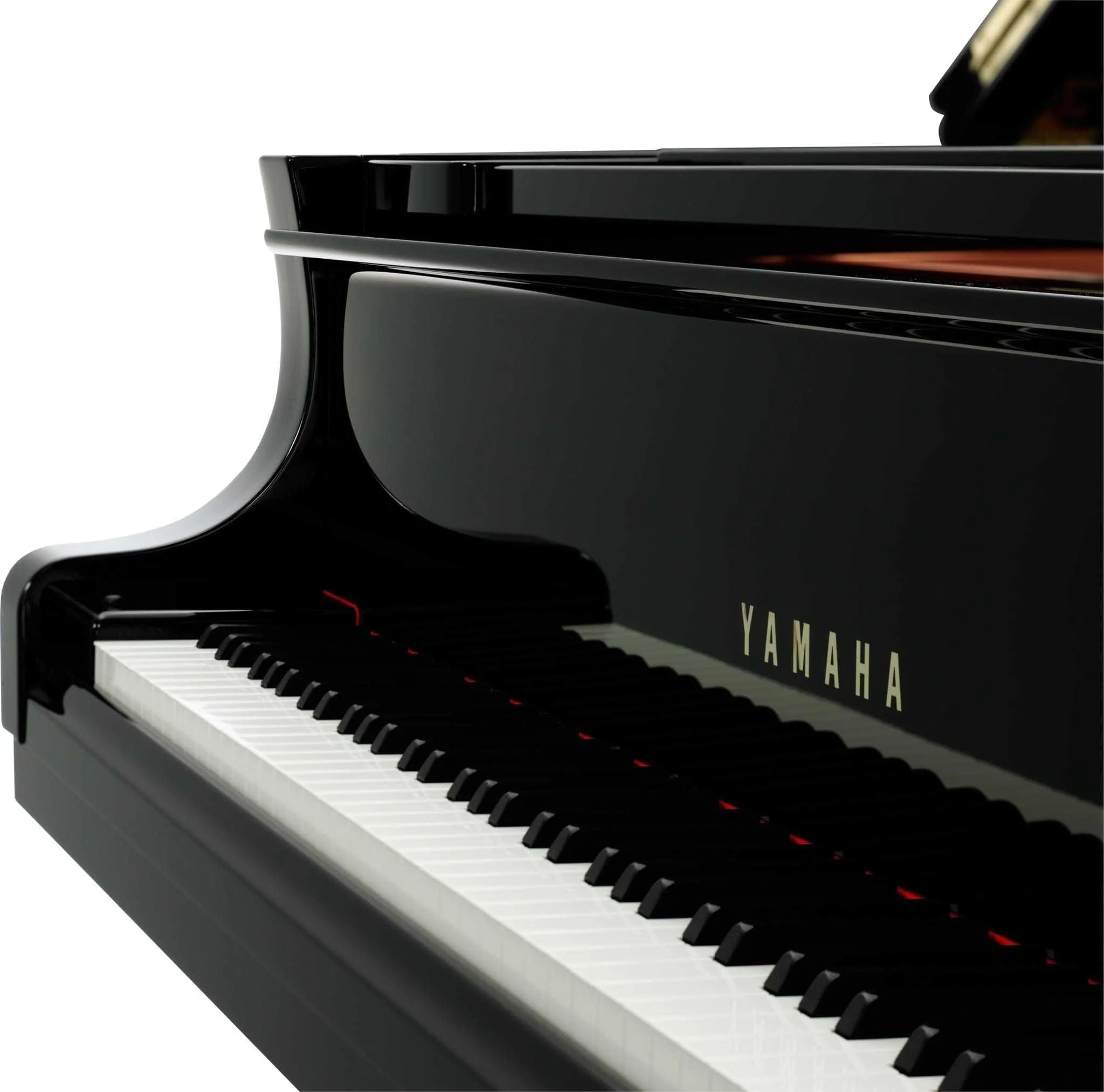 Yamaha C2X Grand Piano; Polished Ebony - Image 8