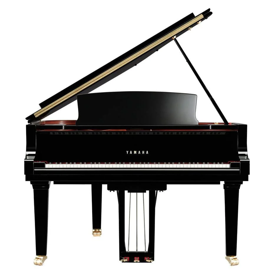 Yamaha C3X Grand Piano; Polished Ebony - Image 8
