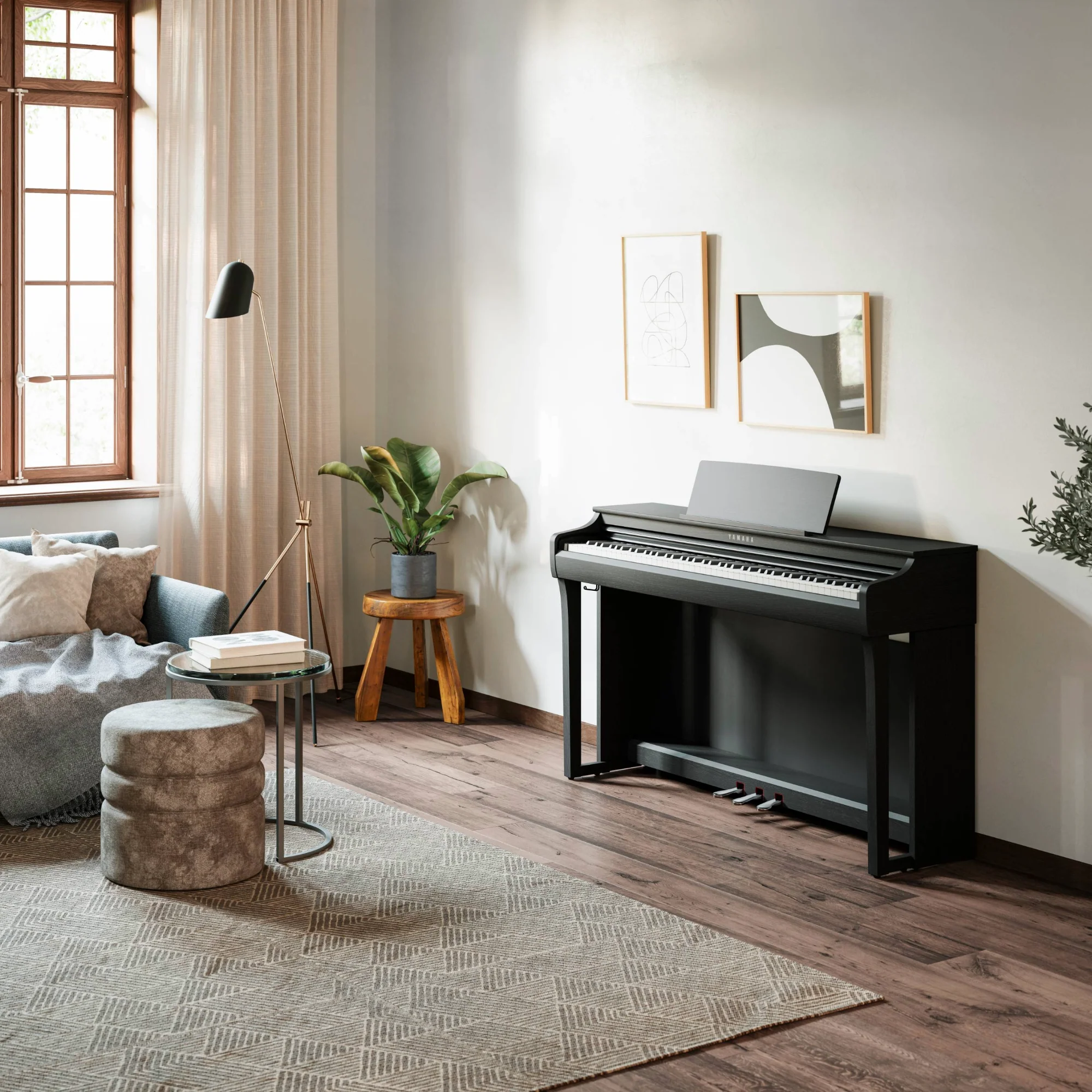 Yamaha CLP825B Black Digital Piano Value Package - Image 2