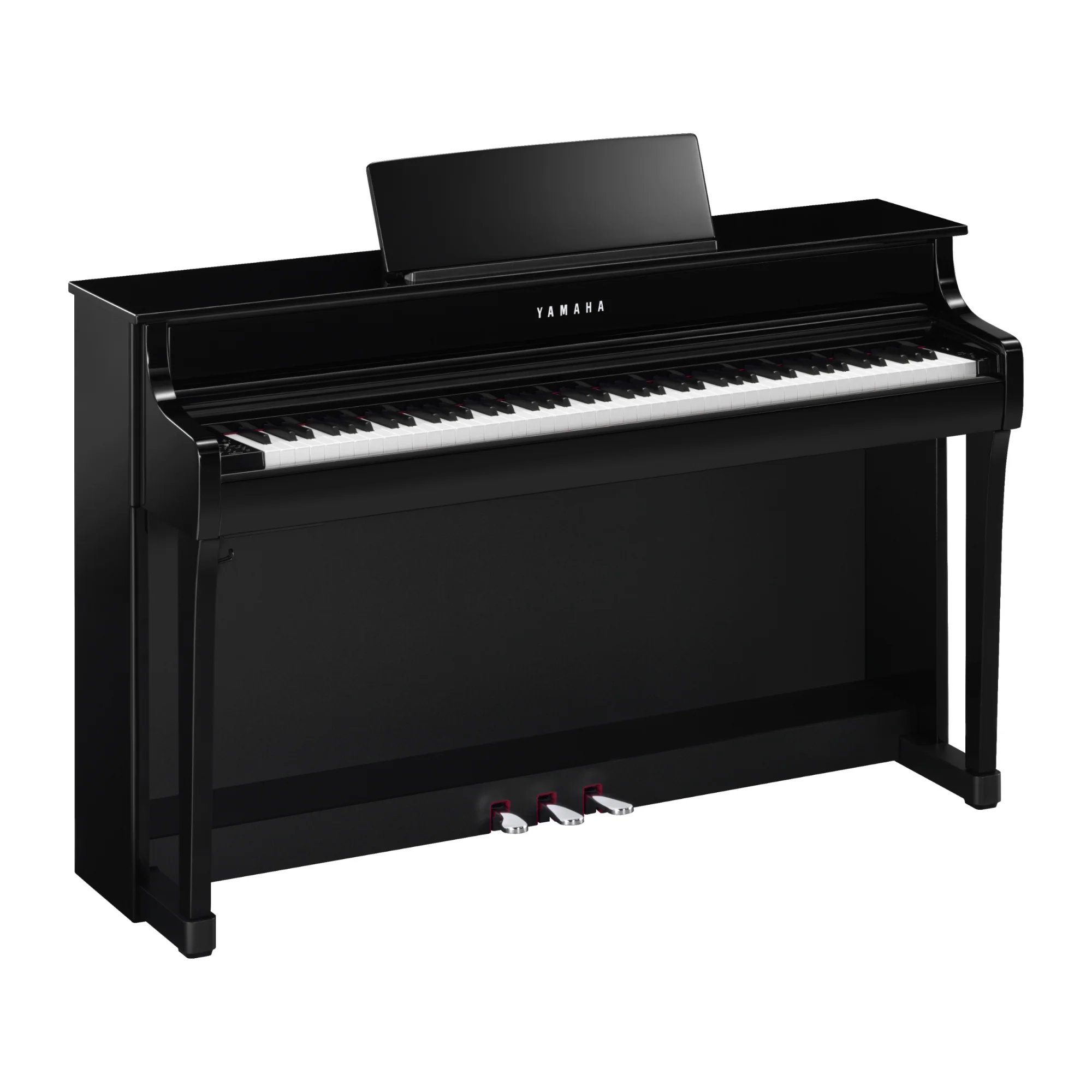 Yamaha CLP835PE Polished Ebony Branded Accessories Package - Image 3
