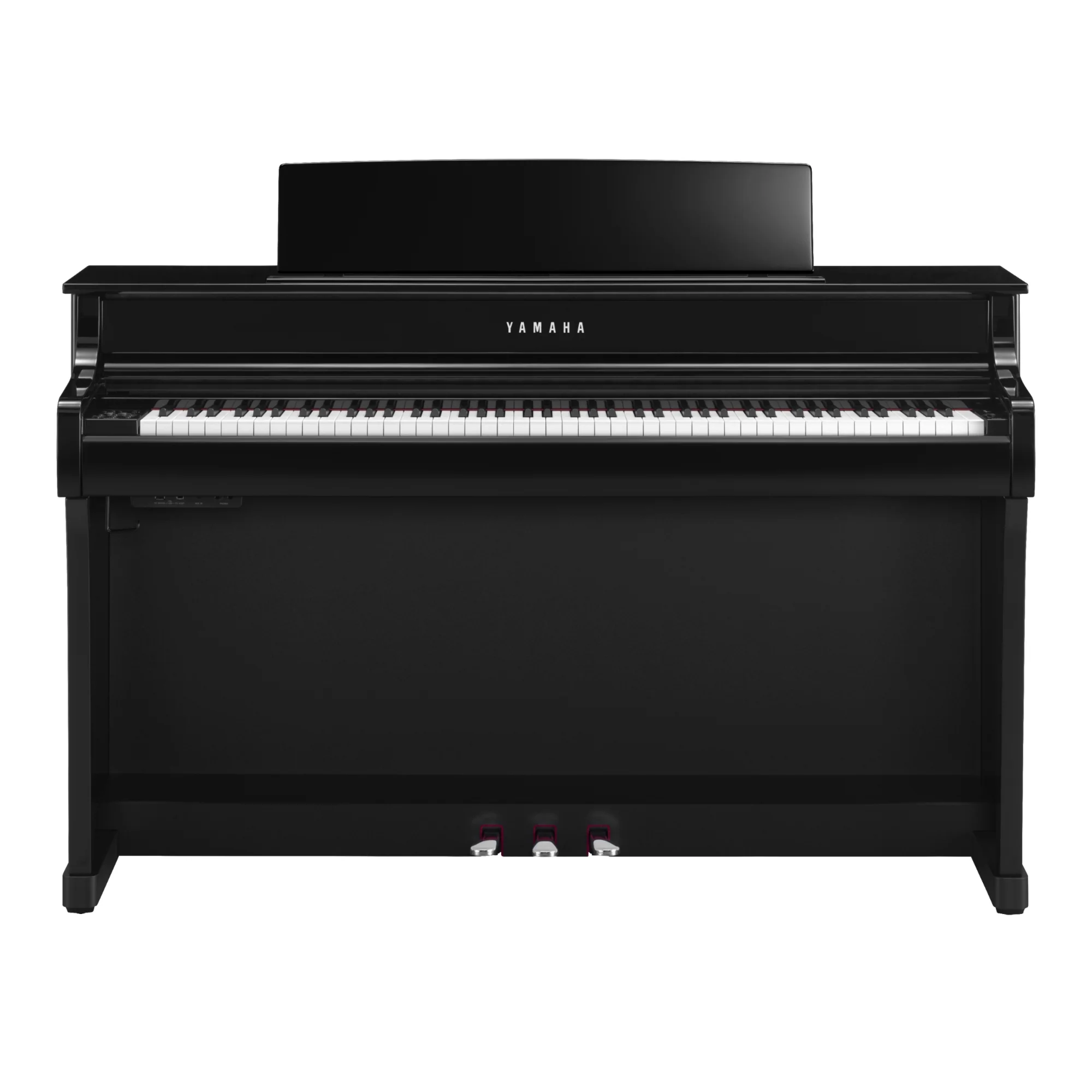 Yamaha CLP845PE Clavinova Digital Piano; Polished Ebony - Image 3