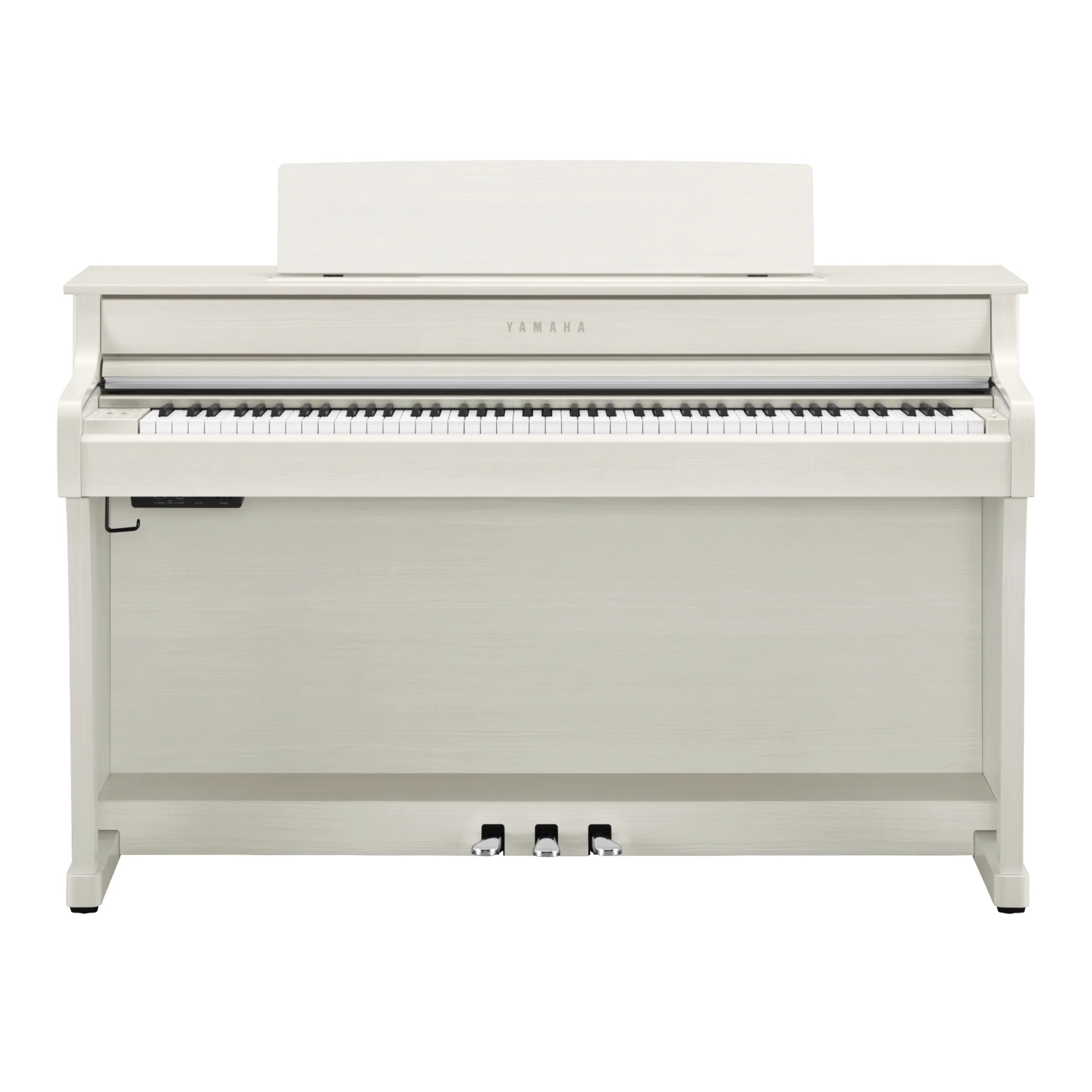 Yamaha CLP845WB Clavinova Digital Piano; White Birch - Image 3