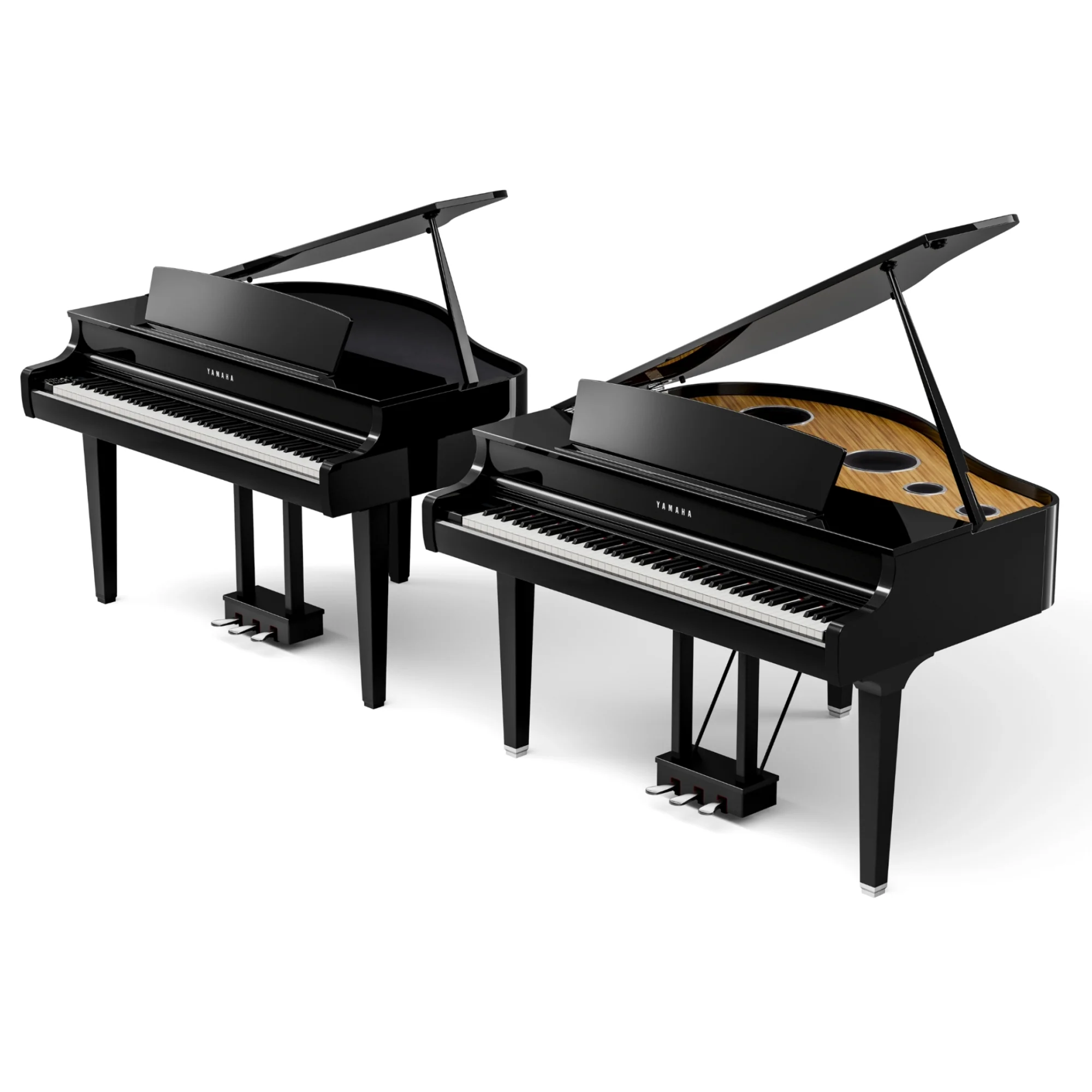 Yamaha CLP865GP Digital Grand Piano; Polished Ebony - Image 5