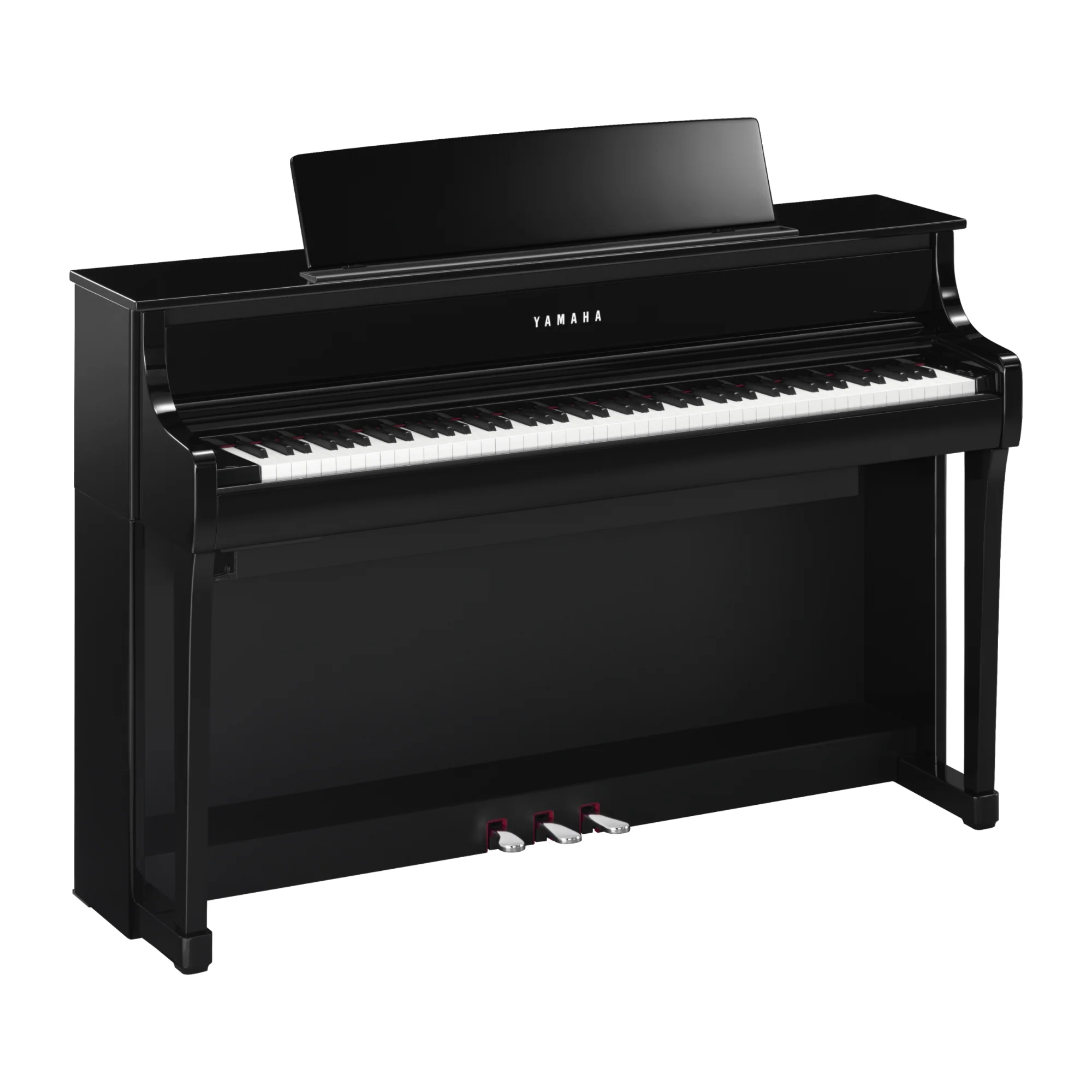 Yamaha CLP875PE Clavinova Digital Piano; Polished Ebony
