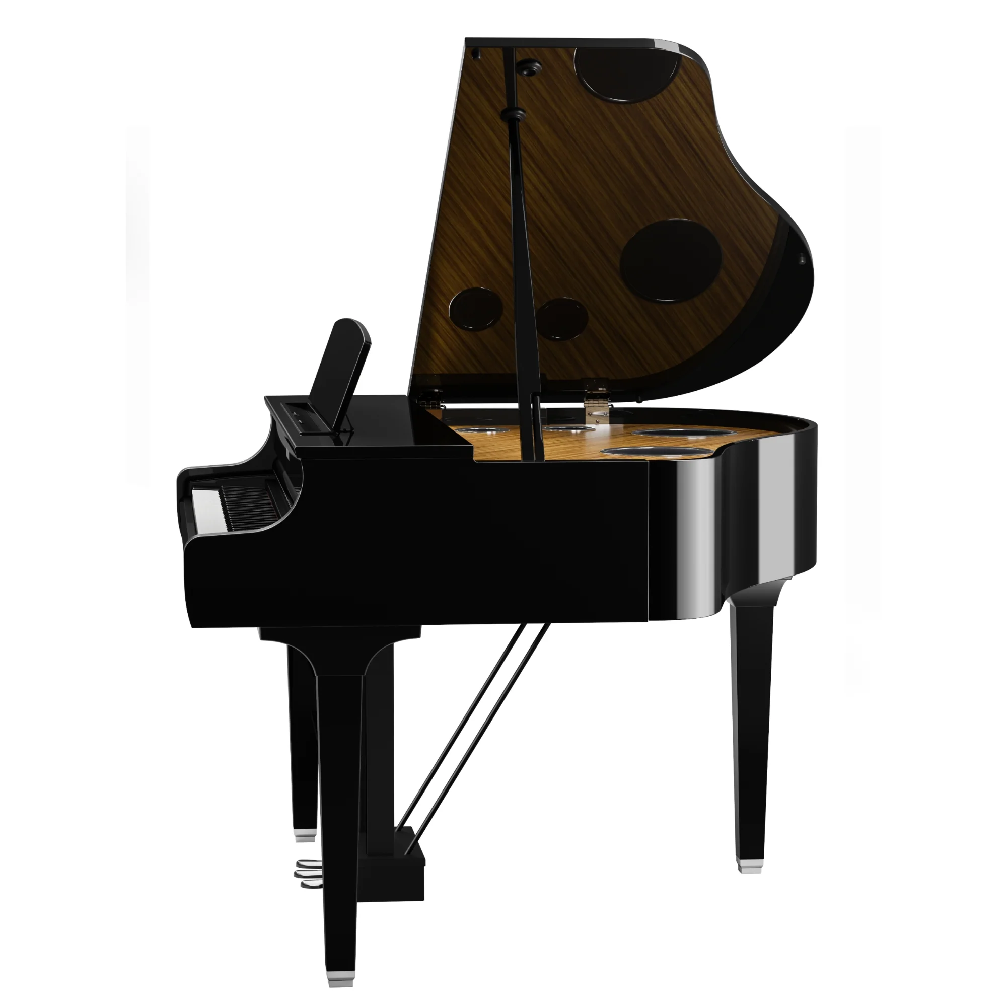 Yamaha CLP895GP Digital Grand Piano; Polished White - Image 7