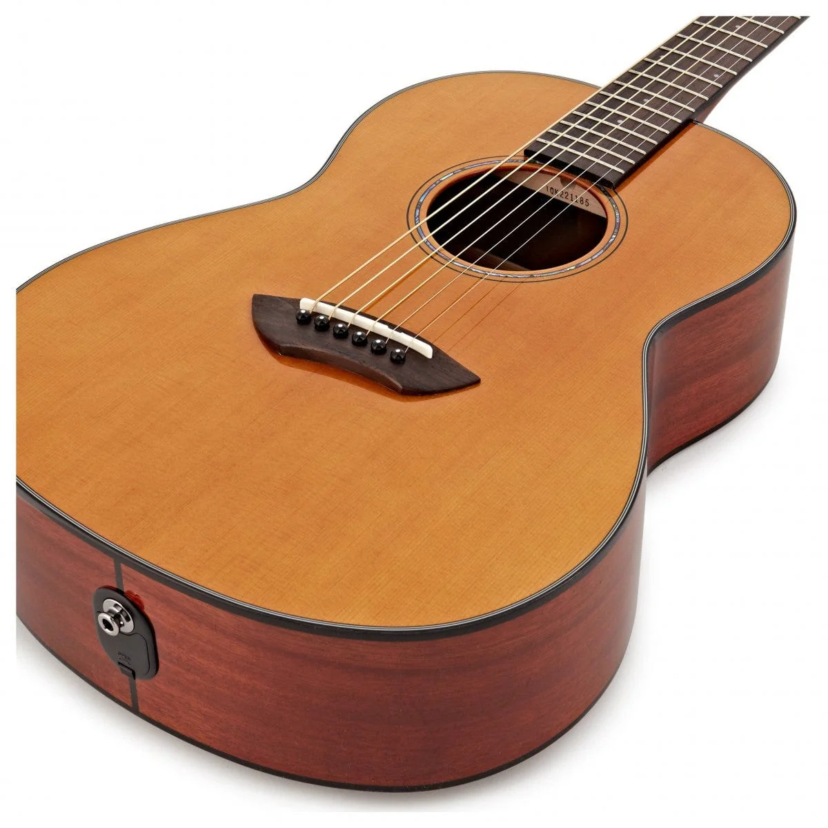 Yamaha CSF-TA Trans Acoustic Parlor Guitar Vintage Natural - Image 5
