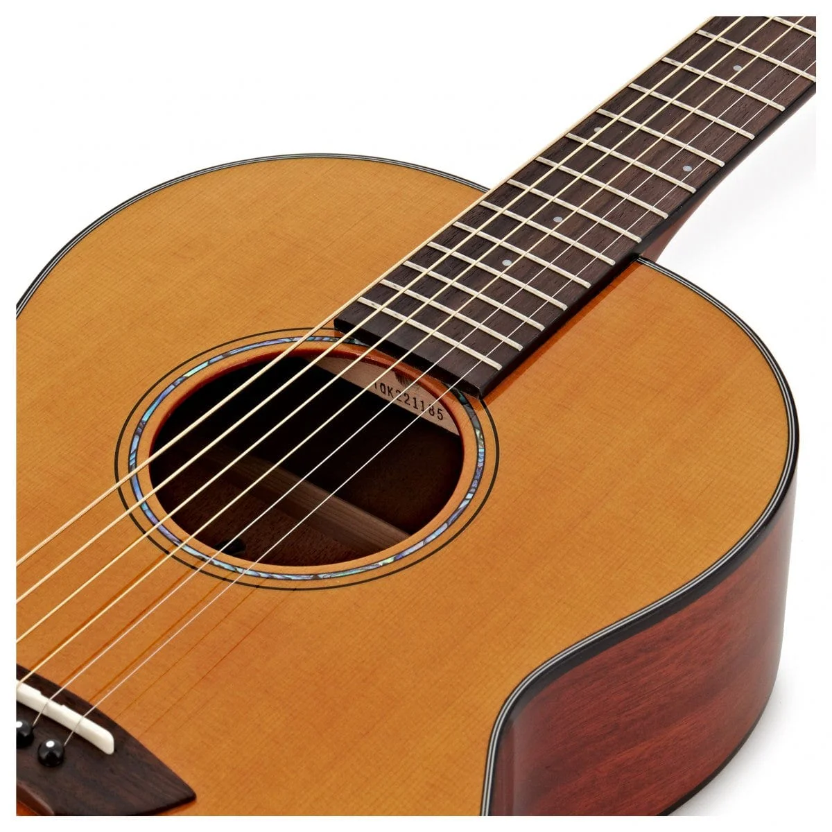 Yamaha CSF-TA Trans Acoustic Parlor Guitar Vintage Natural - Image 6
