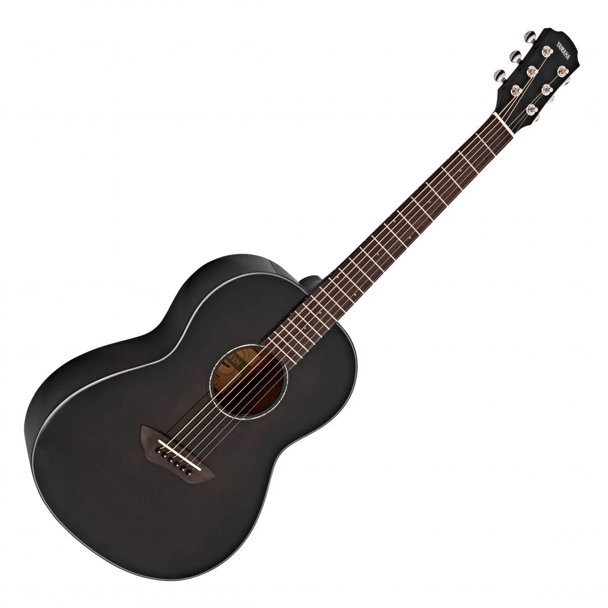 Yamaha CSF1M Compact Folk Guitar Translucent Black - Image 2
