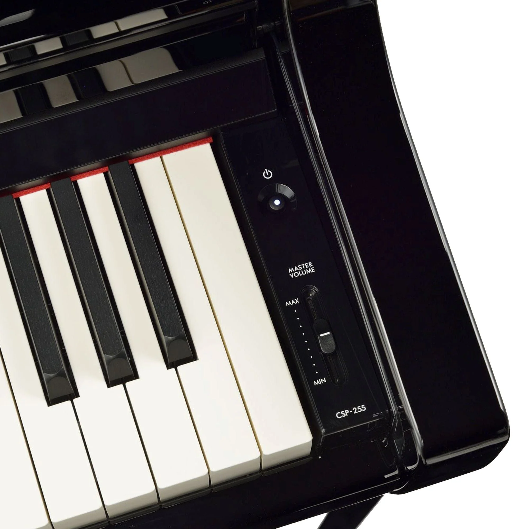 Yamaha CSP255 Digital Smart Piano; Polished Ebony - Image 10