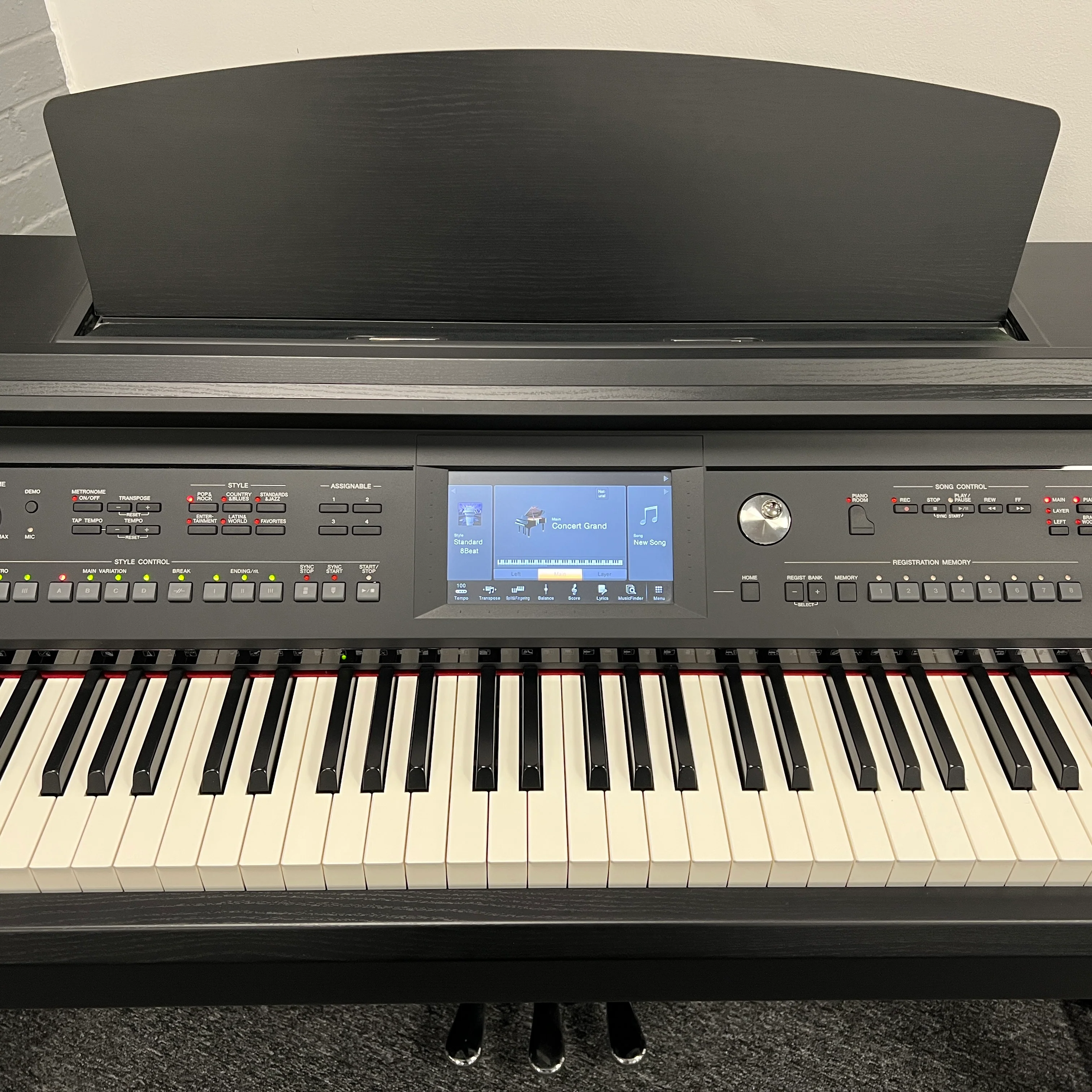 Yamaha CVP605B Digital Piano Black With Matching Stool; Serial No: BCUO01006 | Second Hand - Image 6