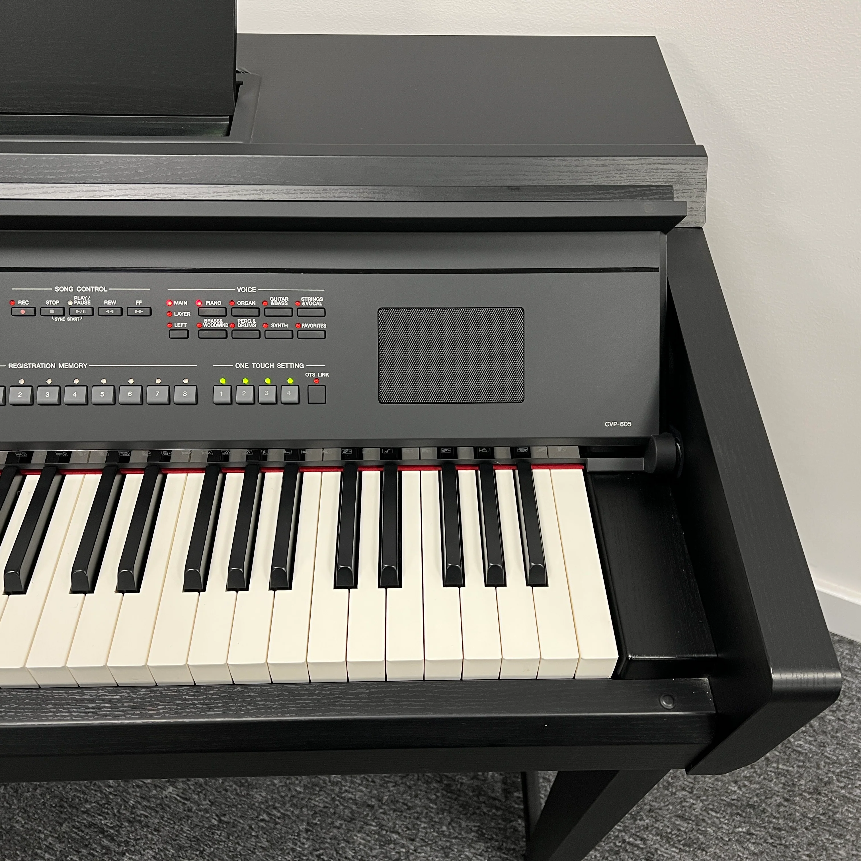 Yamaha CVP605B Digital Piano Black With Matching Stool; Serial No: BCUO01006 | Second Hand - Image 7