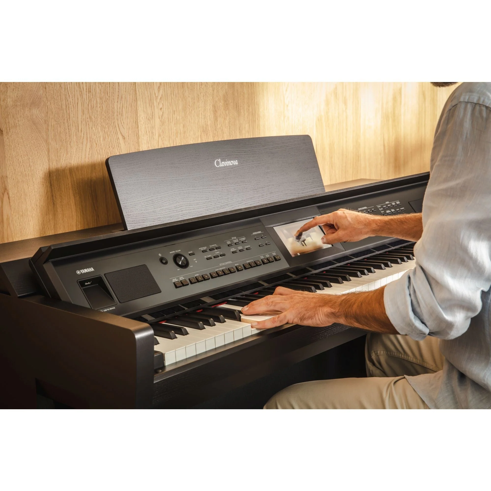 Yamaha CVP905B Black Digital Piano - Image 3