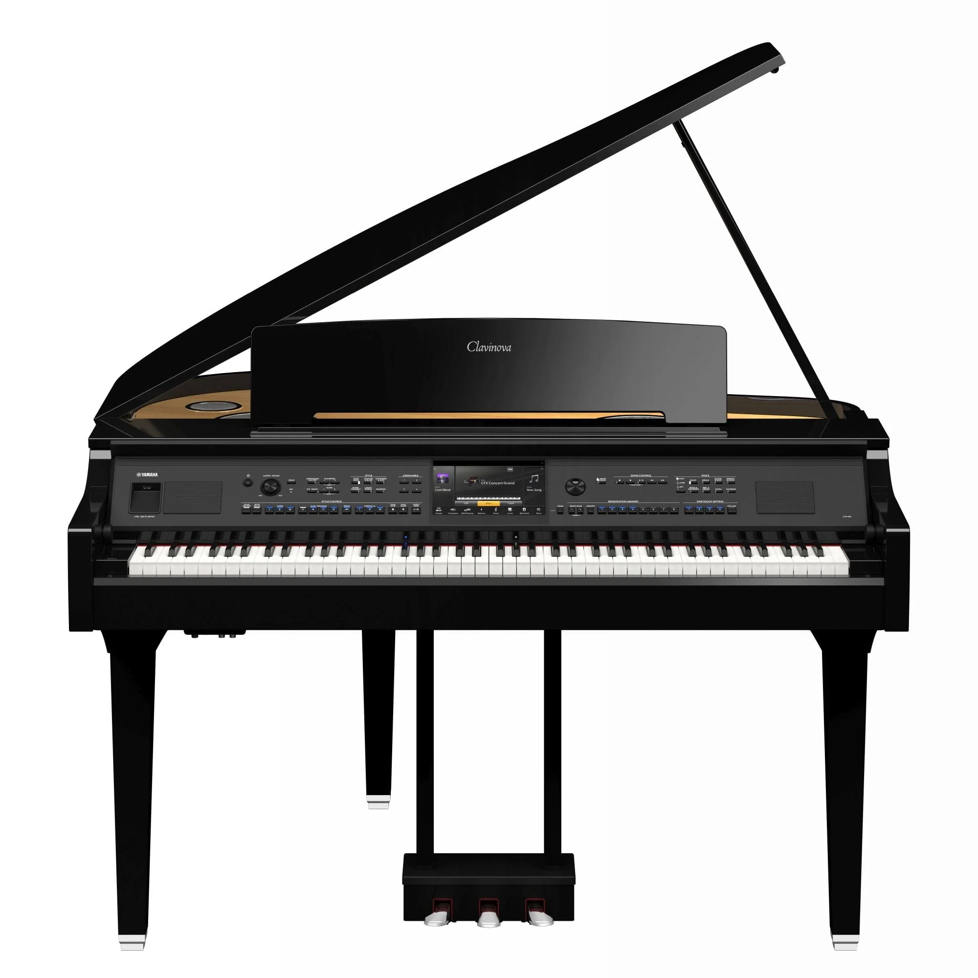 Yamaha CVP909GP-PE Polished Ebony Digital Piano - Image 4