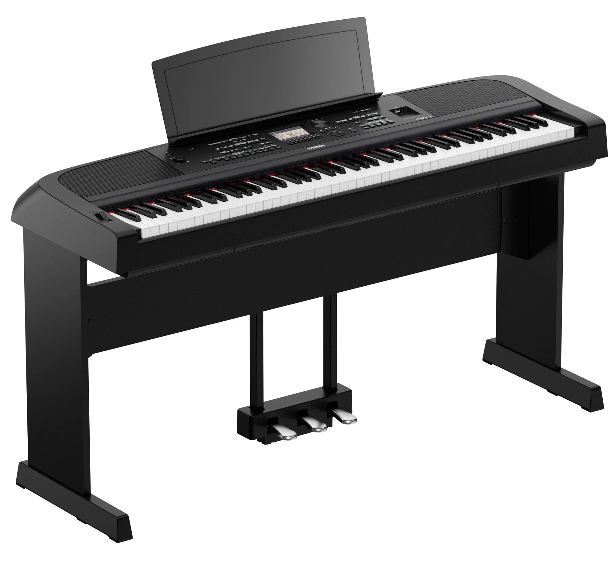 Yamaha DGX670 Digital Piano; Black - Image 9