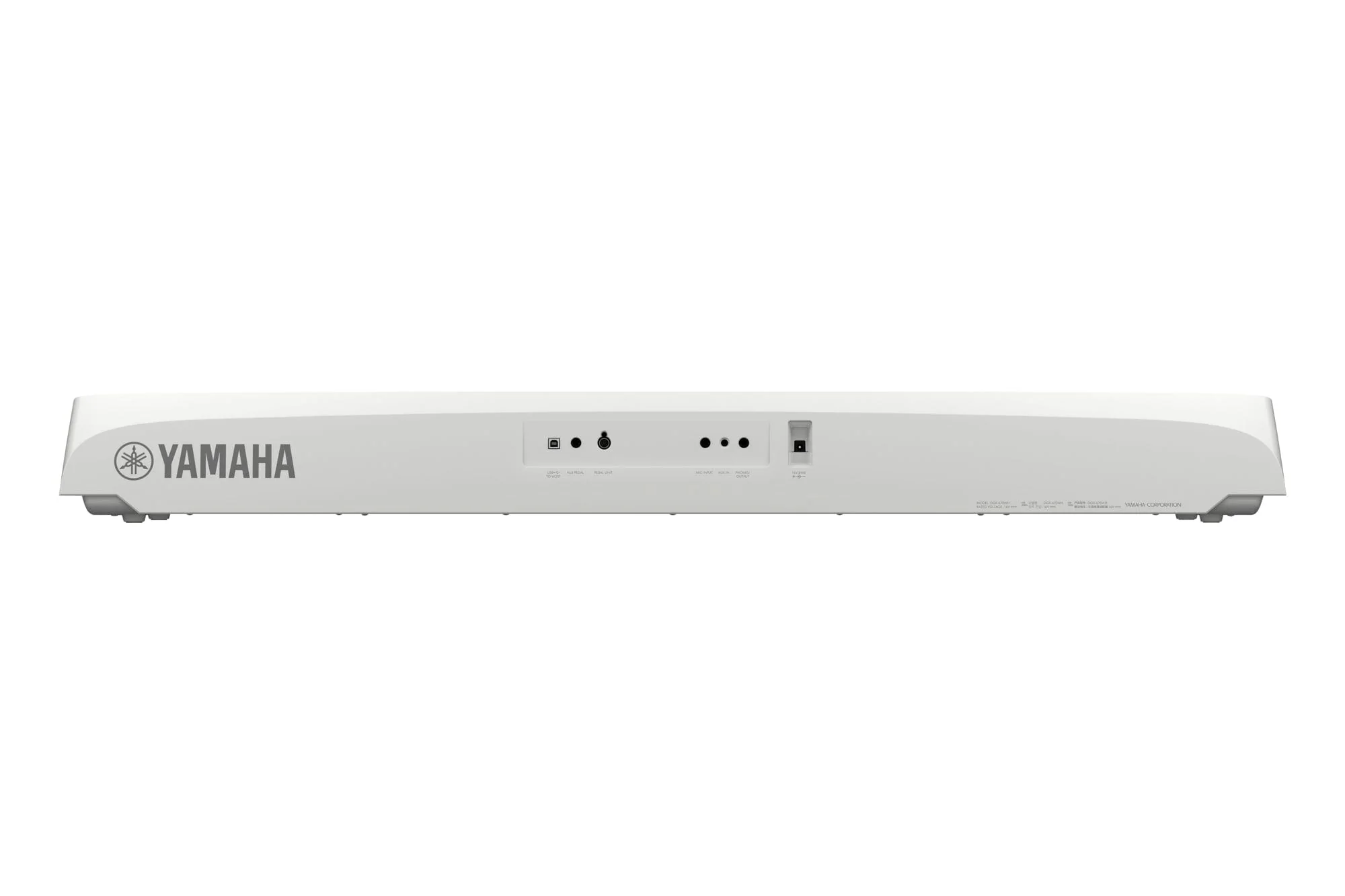 Yamaha DGX670 Digital Piano; White - Image 5