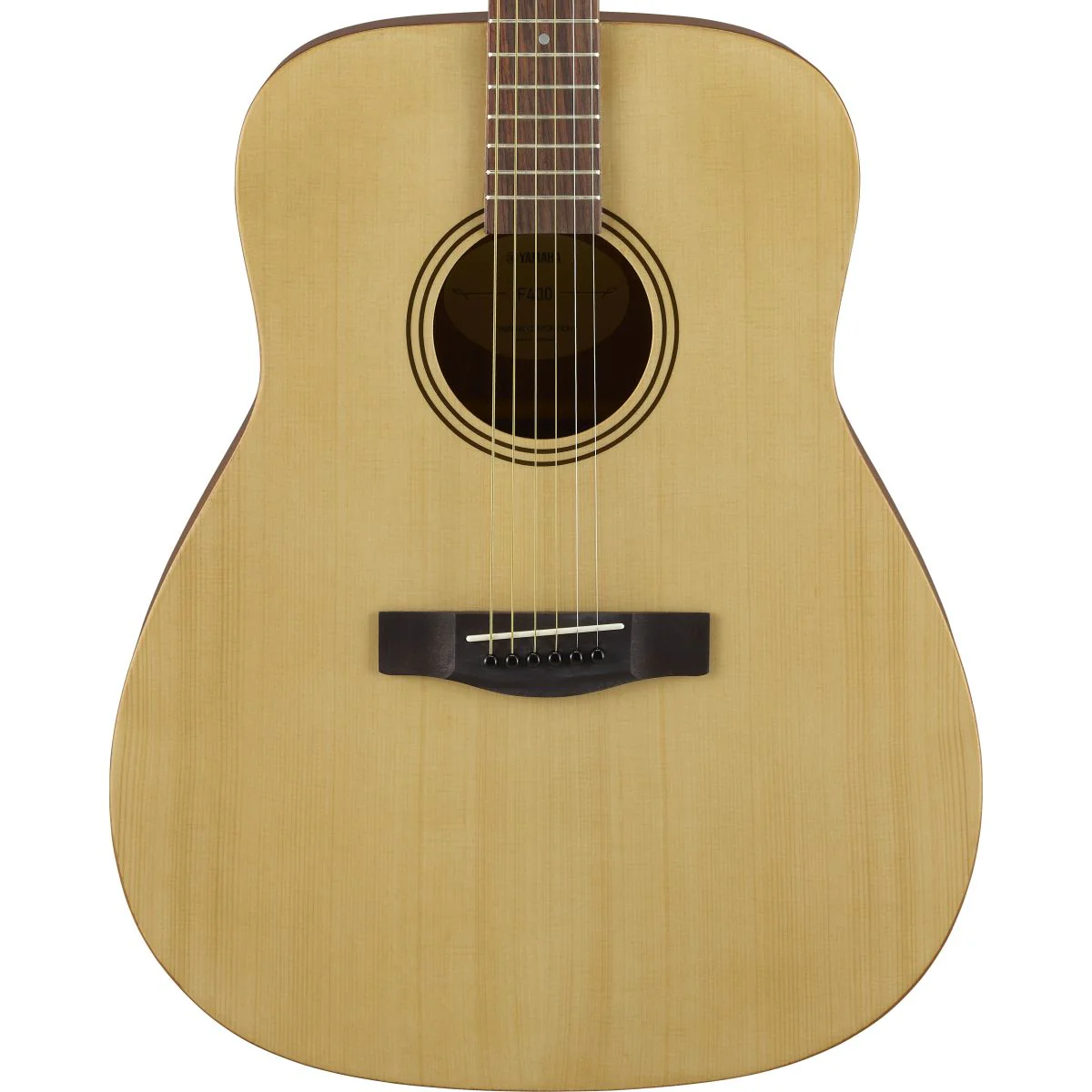 Yamaha F400 Acoustic Guitar; Natural Satin