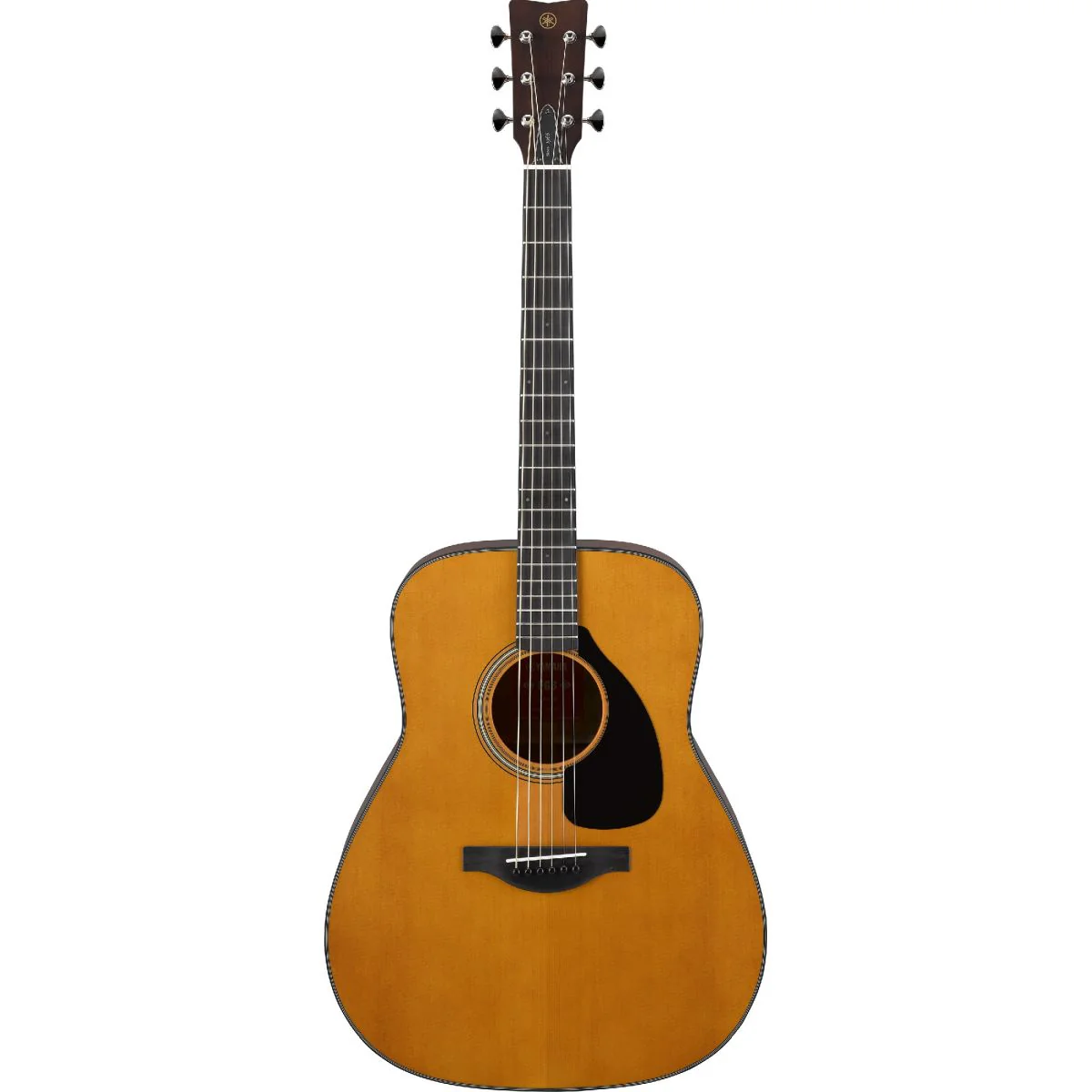 Yamaha FG3 Red Label Acoustic Guitar; Heritage Natural - Image 4
