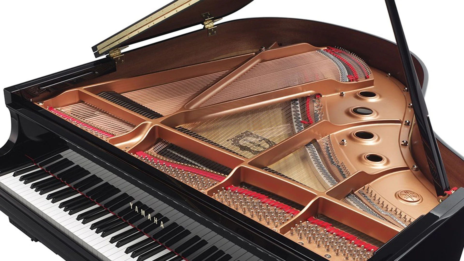 Yamaha GB1K Baby Grand Piano; Polished White - Image 10