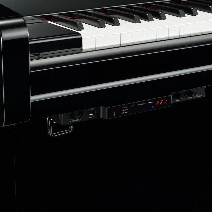 Yamaha GB1K SC3 Silent Grand Piano; Polished Ebony - Image 2